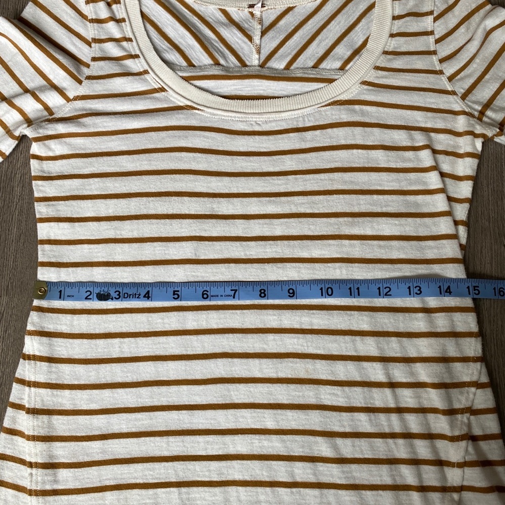 Free People Toosaloosa Thermal Shirt Ivory Medium - Picture 8 of 15